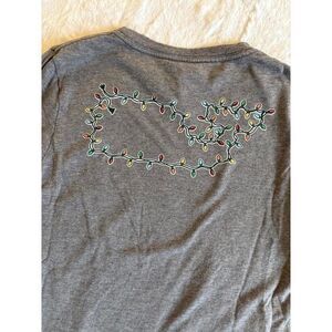 Vineyard Vines Christmas Lightgs Long Sleeve Size M